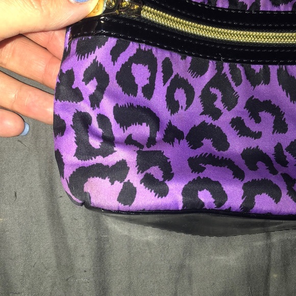 🌟Donated. Purple cheetah purse - Picture 4 of 12